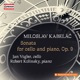 Kabeláč Cello Sonata Op 9 EP