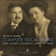 Artur Schnabel Complete Vocal Works