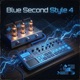 Blue Second Style 4 Single