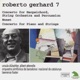 Gerhard Concerto for Harpsichord String Orchestra and Percussion Nonet Concerto for Piano and Strings