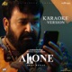 Alone Karaoke Version Original Background Score Single