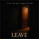 Leave feat Sequence Clark Bc Tray Single