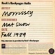 Morrissey Interview With Mat Snow Fall 1989