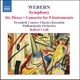 Webern Symphony Six Pieces for Large Orchestra