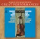 Great Performances Francescatti Mendelssohn Tchaikovsky Violin Concertos Live