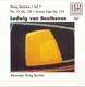 Beethoven String Quartets Vol 7