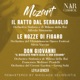 MOZART IL RATTO DAL SERRAGLIO LE NOZZE DI FIGARO DON GIOVANNI IL DISSOLUTO PUNITO OSSIA IL DON GIOVANNI