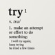 Try Single
