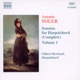 Soler Sonatas for Harpsichord Vol 1