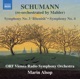 Schumann Symphonies Nos 3 4 Re Orchestrated by G Mahler