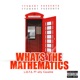 Whats the Mathmatics Single feat Alley Cocaine Single