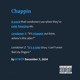 Chappin Single