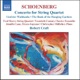 Schoenberg Concerto for String Quartet Orchestra