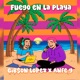 fuego en la playa Single