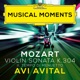 Mozart Violin Sonata No 21 in E Minor K 304 II Tempo di Menuetto Transcr Avital for Mandolin and Piano Musical Moments Single
