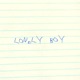 Lonely Boy feat Thomas Ngawaka Single