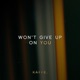 Won t Give Up On You Single