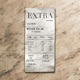 Extra feat Burgos Single