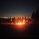 late night campfire Single