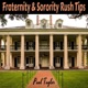 Fraternity and Sorority Rush Tips Single