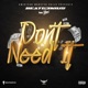 Don t Need It feat Yuri Single