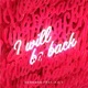 I ll Be Back feat J O Y Single