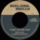 I Can t Got for That Single