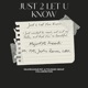 Just 2 Let You Know Single