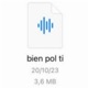 bien pol ti Single