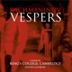 Rachmaninov Vespers Op 37