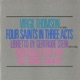 Virgil Thomson Gertrude Stein Four Saints In Three Acts