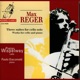 Reger 3 Suites for Cello Solo Works for Cello and Piano