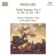 Mozart Violin Sonatas Nos 1 2 3 8