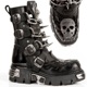 Black Combat Boots Single