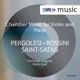 Pergolesi Saint Saëns Rossini Works for Violin Harp