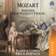 Mozart Sonates pour piano et violon