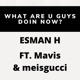 What Are You Guys Doin Now feat Meisgucci Mavis Single