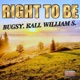 Right to Be feat ThaArtist Kali William S Single