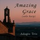 Amazing Grace Solo Harp Single