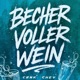 Becher voller Wein Single