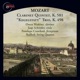 Mozart Clarinet Quintet in A Major Op 108 K 581 Piano Trio in E Flat Major K 498 Kegelstatt