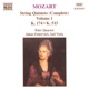 Mozart String Quintets K 174 and K 515