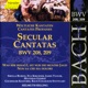 Bach J S Secular Cantatas Bwv 208 and Bwv 209