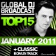 Global DJ Broadcast Top 15 January 2011 Including Classic Bonus Track