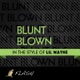 Blunt Blowin Originally Performed by Lil Wayne Karaoke Instrumental Single