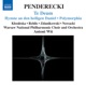 Penderecki Te Deum Hymne an den Heiligen Daniel Polymorphia
