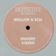 Memory Screen Single