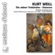 Weill Die Sieben Todsünden The Seven Deadly Sins Chansons Songs