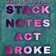 Stacknotesactbroke feat Darthvader Single