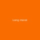 Losing interest Single